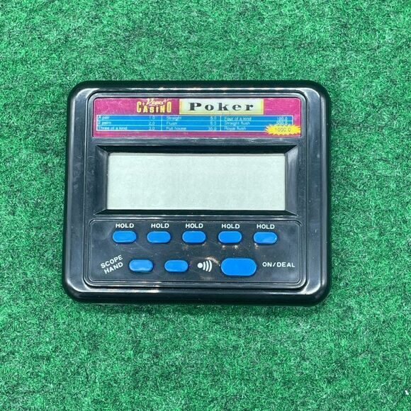 Electronic Casino Poker Game Radio Shack Working Digital - Picture 3 of 3